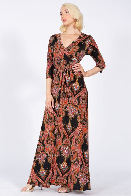 GRETA wrap dress