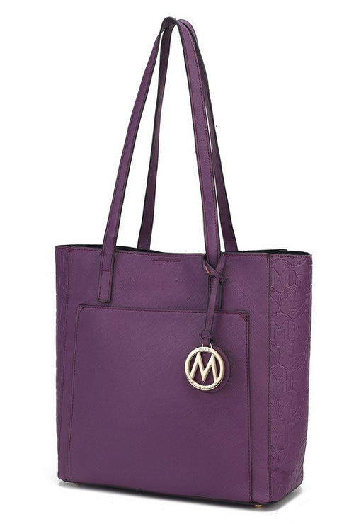 MKF Lea Vegan Leather Womens Tote Bag by Mia K