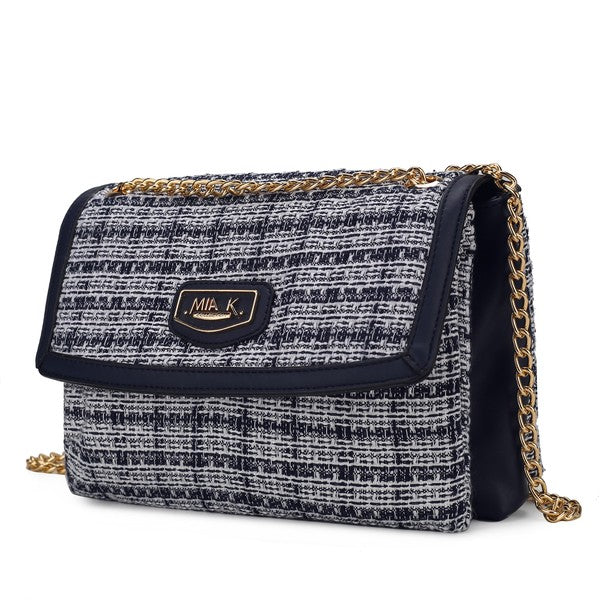 MKF Mackenzie Tweed Women's Shoulder Bag by Mia K