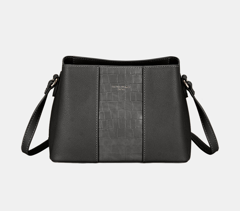 David Jones PU Leather Crossbody Bag