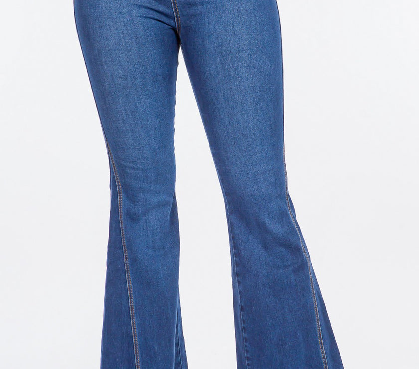 American Bazi High Waist Curvy Flare Jeans