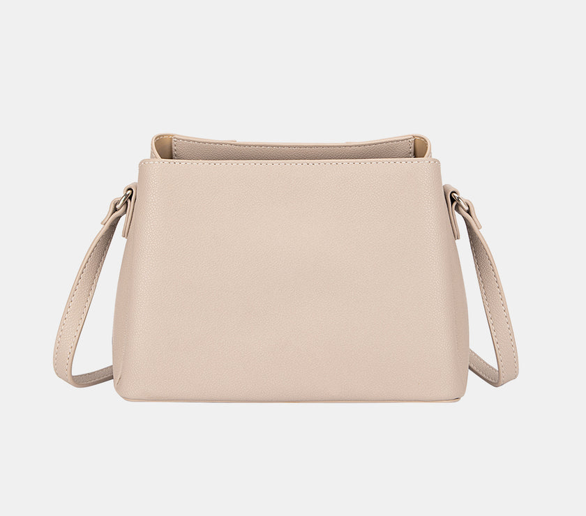 David Jones PU Leather Crossbody Bag