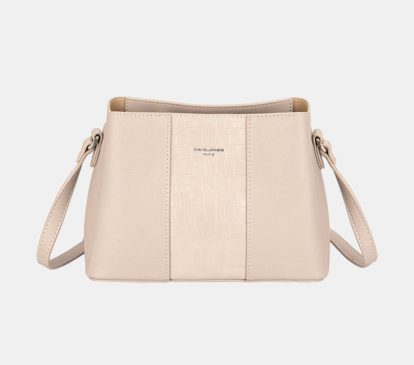 David Jones PU Leather Crossbody Bag