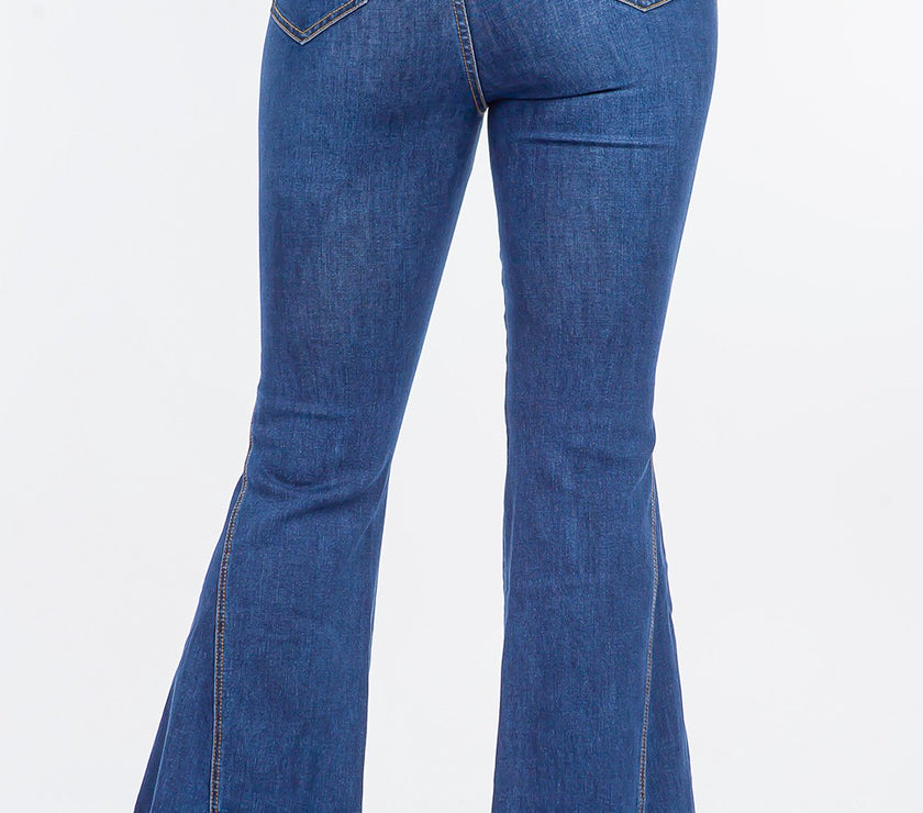 American Bazi High Waist Curvy Flare Jeans