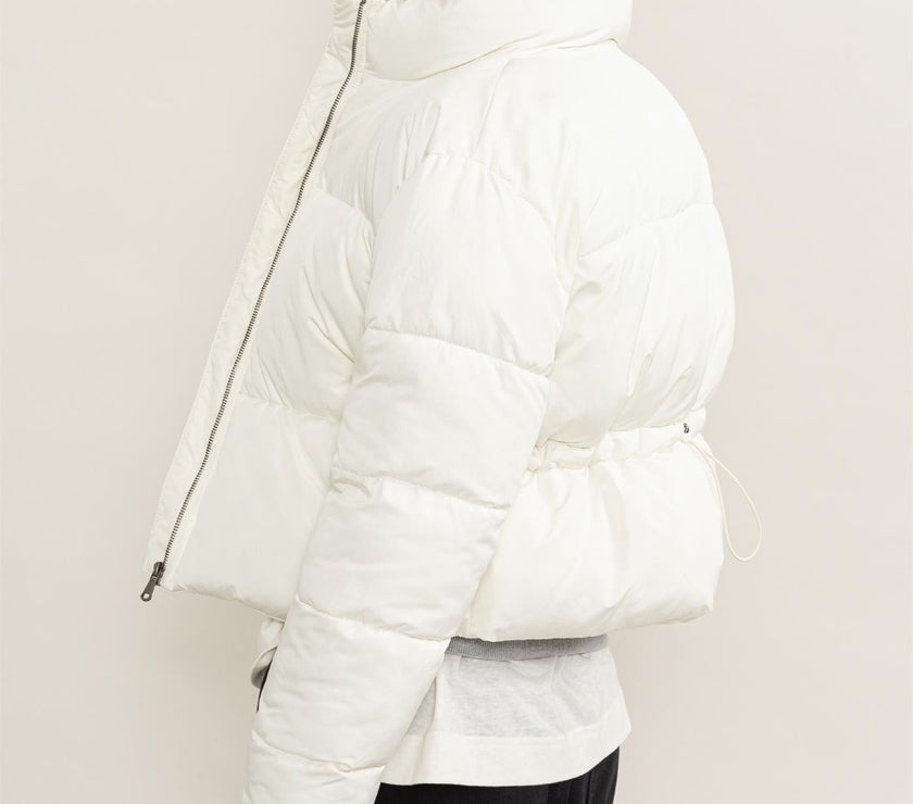 HYFVE Quilted Back Drawstring Puffer Jacket