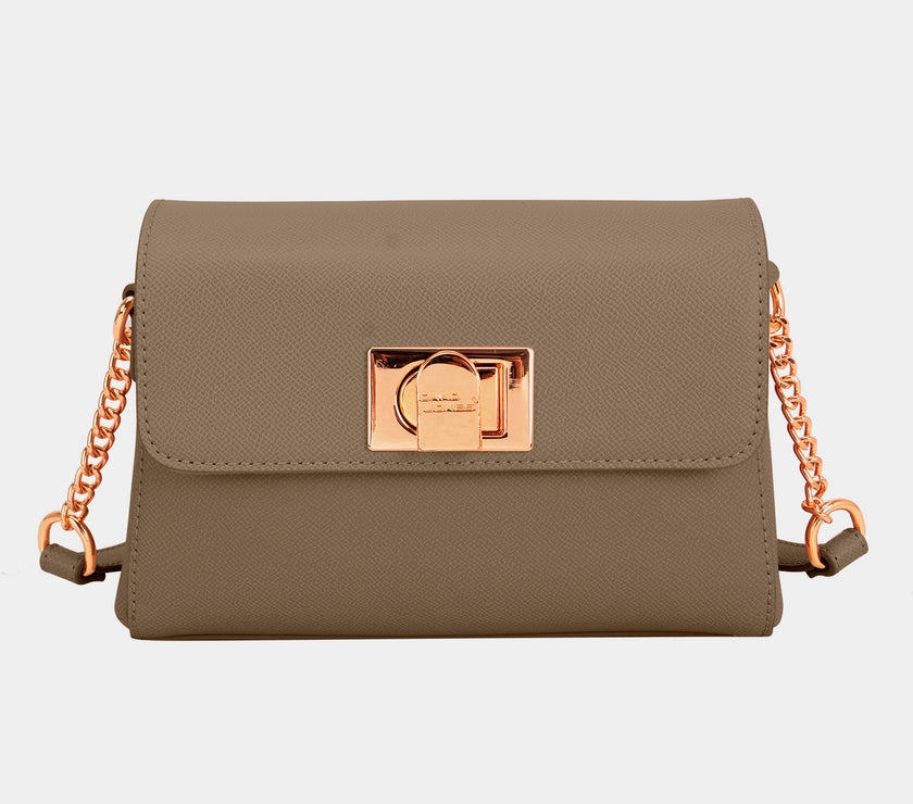 David Jones PU Leather Crossbody Bag